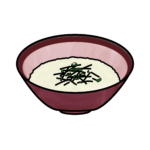 とろろイラスト｜山芋・和食料理素材