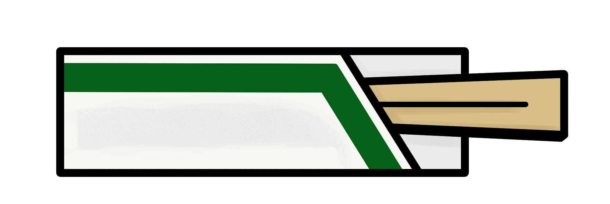 割り箸のイラスト｜食事・和食素材