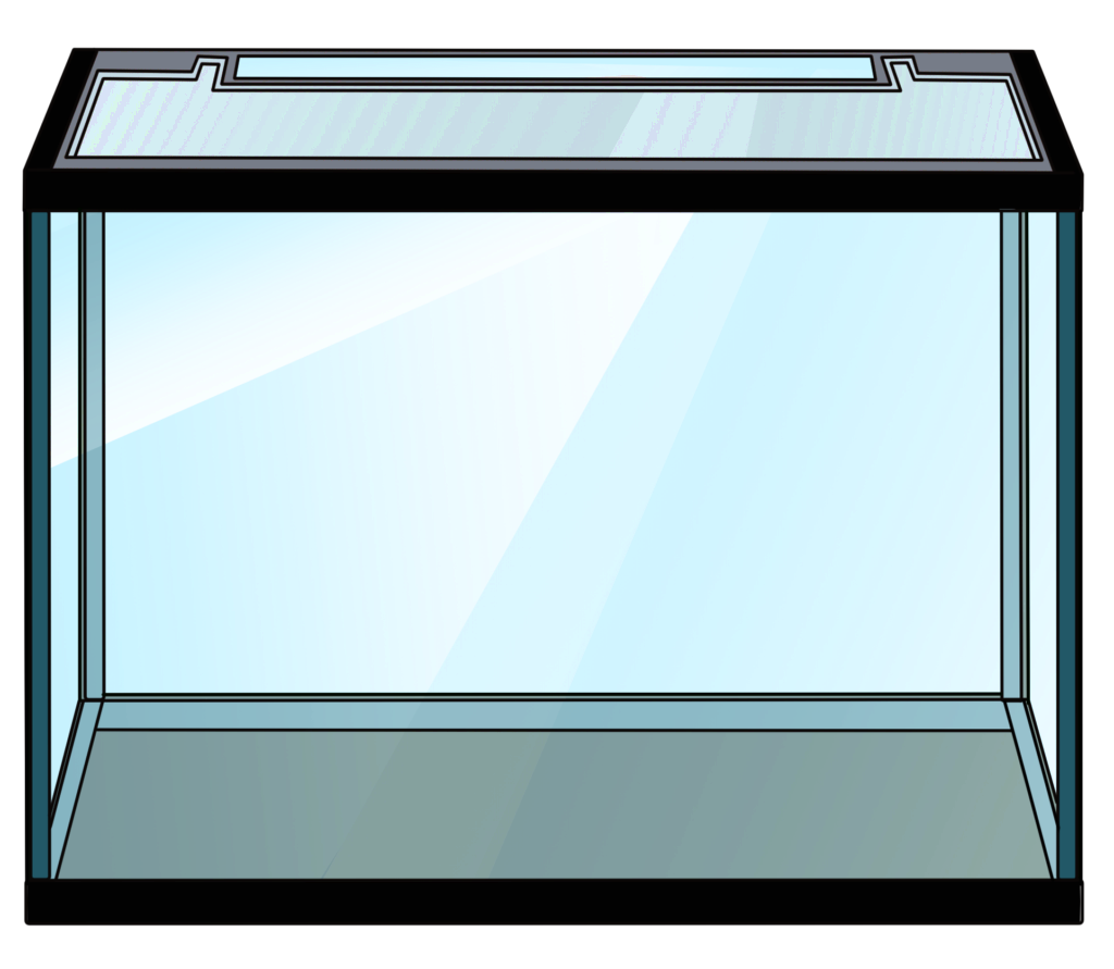 水槽（アクアリウム）のイラスト｜熱帯魚・ペット・飼育用水槽素材