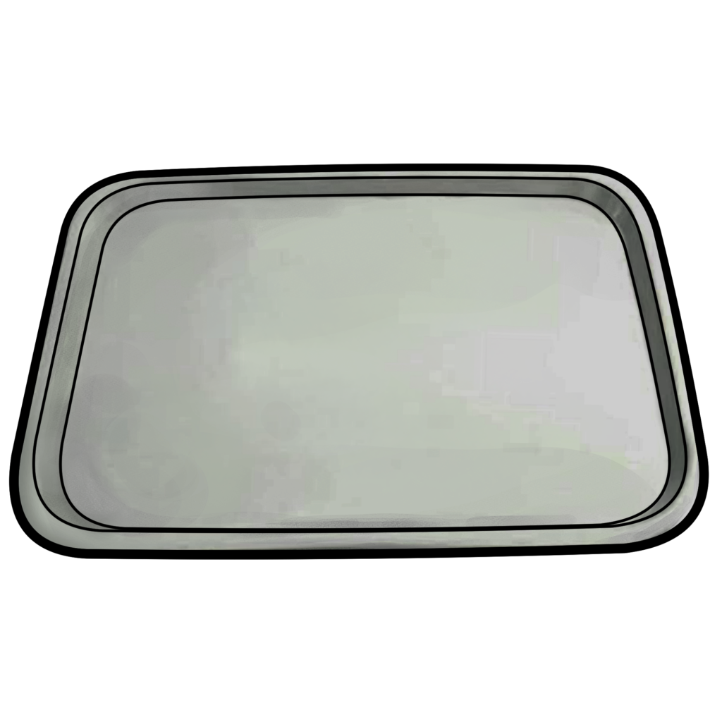 銀のお盆のイラスト｜シンプルなトレー素材