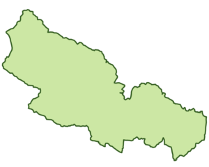 仙台市泉区の地図イラスト|シンプル地域マップ