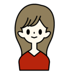 女性の人物アイコン｜シンプル・フラット素材